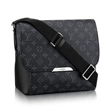 L Vuitton M40565 Messenger PM Explorer Messenger Bag Monogram Eclipse Canvas