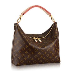 L Vuitton M40586 Sully PM Hobo Bag Monogram Canvas