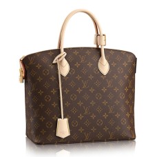 L Vuitton M40606 Lockit MM Tote Bag Monogram Canvas