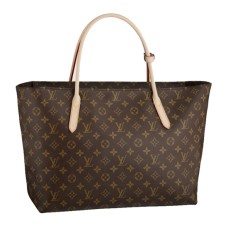 L Vuitton M40607 Raspail MM Tote Bag Monogram Canvas