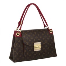 L Vuitton M40732 Olympe Shoulder Bag Monogram Canvas