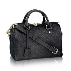 L Vuitton M40762 Speedy 25 Tote Bag Monogram Empreinte Leather L Vuitton M40762 Speedy 25 Tote Bag Monogram Empreinte Leather