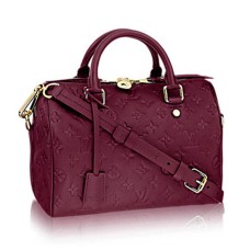 L Vuitton M40764 Speedy 25 Tote Bag Monogram Empreinte Leather L Vuitton M40764 Speedy 25 Tote Bag Monogram Empreinte Leather