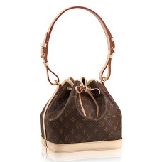 L Vuitton M40818 Petit Noe Shoulder Bag Monogram Canvas