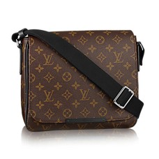 L Vuitton M40935 District PM Messenger Bag Monogram Macassar Canvas