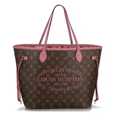 L Vuitton M40939 Neverfull MM Shoulder Bag Monogram Canvas