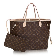 L Vuitton M40990 Neverfull GM Shoulder Bag Monogram Canvas