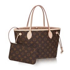 L Vuitton M41000 Neverfull PM Shoulder Bag Monogram Canvas