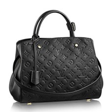 L Vuitton M41048 Montaigne MM Tote Bag Monogram Empreinte Leather L Vuitton M41048 Montaigne MM Tote Bag Monogram Empreinte Leather