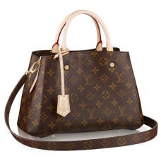 L Vuitton M41055 Montaigne BB Tote Bag Monogram Canvas L Vuitton M41055 Montaigne BB Tote Bag Monogram Canvas