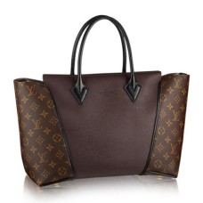L Vuitton M41061 W PM Tote Bag Monogram Canvas