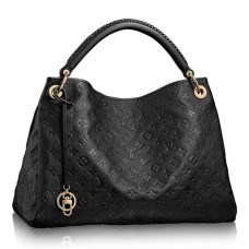 L Vuitton M41066 Artsy MM Hobo Bag Monogram Empreinte Leather