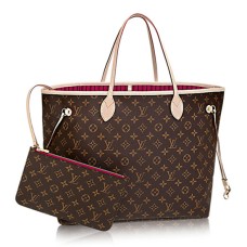 L Vuitton M41180 Neverfull GM Shoulder Bag Monogram Canvas