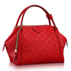 L Vuitton M41190 Marais MM Tote Bag Monogram Empreinte Leather