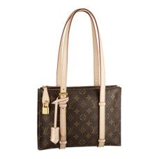 L Vuitton M41210 Carrousel Shoulder Bag Monogram Canvas