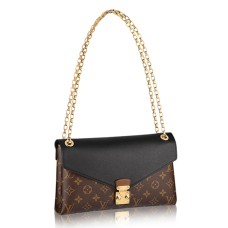 L Vuitton M41223 Pallas Chain Shoulder Bag Monogram Canvas