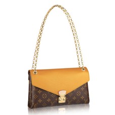 L Vuitton M41246 Pallas Chain Shoulder Bag Monogram Canvas