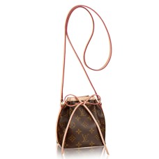 L Vuitton M41346 Nano Noe Shoulder Bag Monogram Canvas