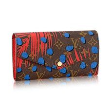 L Vuitton M41381 Sarah Wallet Monogram Jungle Dots L Vuitton M41381 Sarah Wallet Monogram Jungle Dots