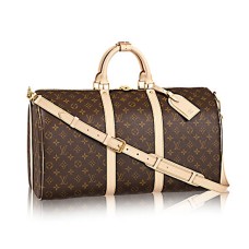 L Vuitton M41416 Keepall Bandouliere 50 Duffel Bag Monogram Canvas