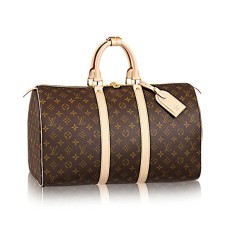 L Vuitton M41428 Keepall 45 Duffel Bag Monogram Canvas