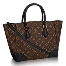 L Vuitton M41542 Phenix MM Tote Bag Monogram Canvas