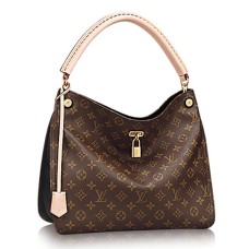 L Vuitton M41621 Gaia Hobo Bag Monogram Canvas