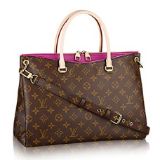L Vuitton M41633 Pallas Tote Bag Monogram Canvas