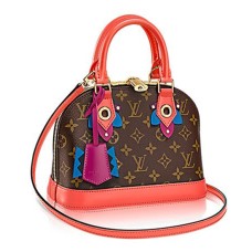 L Vuitton M41659 Alma BB Totem Tote Bag Monogram Canvas