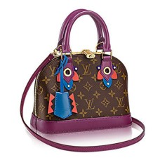 L Vuitton M41660 Alma BB Totem Tote Bag Monogram Canvas
