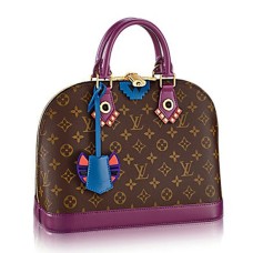 L Vuitton M41662 Alma PM Totem Tote Bag Monogram Canvas