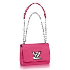 L Vuitton M41869 Twist MM Shoulder Bag Epi Leather