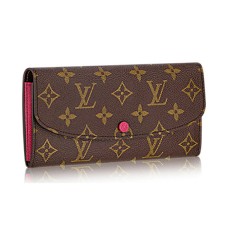 L Vuitton M41943 Emilie Wallet Monogram Canvas L Vuitton M41943 Emilie Wallet Monogram Canvas