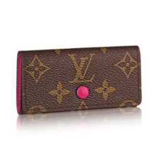 L Vuitton M41945 4 Key Holder Monogram Canvas L Vuitton M41945 4 Key Holder Monogram Canvas