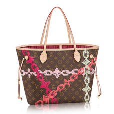 L Vuitton M41991 Neverfull MM Shoulder Bag Monogram Canvas