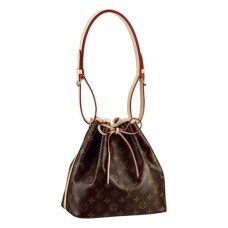 L Vuitton M42226 Petit Noe Shoulder Bag Monogram Canvas