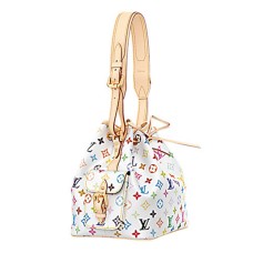 L Vuitton M42229 Petit Noe Shoulder Bag Monogram Multicolore Canvas