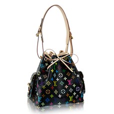 L Vuitton M42230 Petit Noe Shoulder Bag Monogram Multicolore Canvas