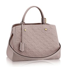 L Vuitton M42294 Montaigne MM Tote Bag Monogram Empreinte Leather
