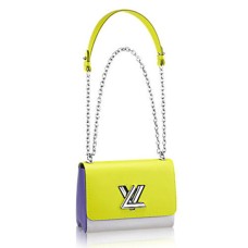 L Vuitton M42349 Twist MM Shoulder Bag Epi Leather