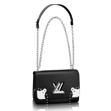 L Vuitton M42364 Twist MM Shoulder Bag Epi Leather