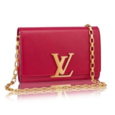 L Vuitton M42386 Chain Louise GM Crossbody Bag Taurillon Leather