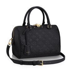 L Vuitton M42406 Speedy Bandouliere 30 Tote Bag Monogram Empreinte Leather