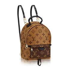 L Vuitton M42411 Palm Springs Backpack Mini Monogram Canvas