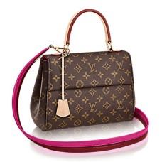 L Vuitton M42738 Cluny BB Tote Bag Monogram Canvas