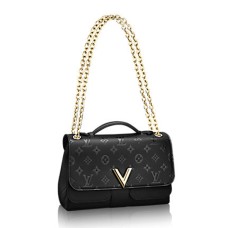 L Vuitton M42899 Very Chain Bag Shoulder Bag Taurillon Leather
