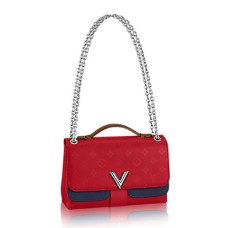 L Vuitton M42901 Very Chain Bag Shoulder Bag Taurillon Leather