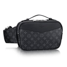 L Vuitton M42906 Bumbag Hip Pack Monogram Eclipse Canvas