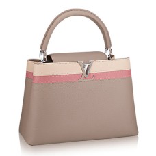 L Vuitton M42925 Capucines MM Tote Bag Taurillon Leather