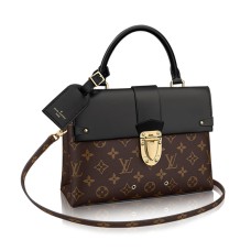 L Vuitton M43125 One Handle Flap Bag MM Shoulder Bag Monogram Canvas